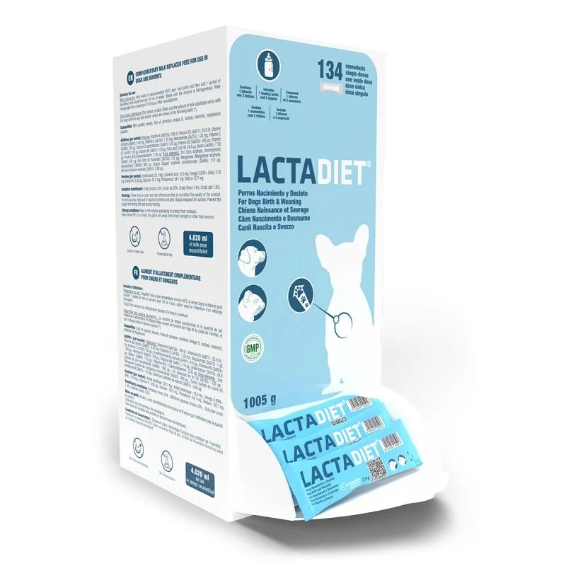 LACTADIET NACIMIENTO Y DESTETE PERROS 134 X 7,5 GR