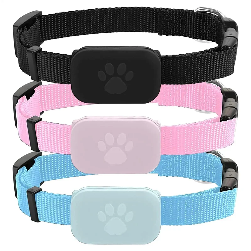 Collier GPS Ajustable pour Chats et Petits Chiens avec Suivi via Application Mobile
