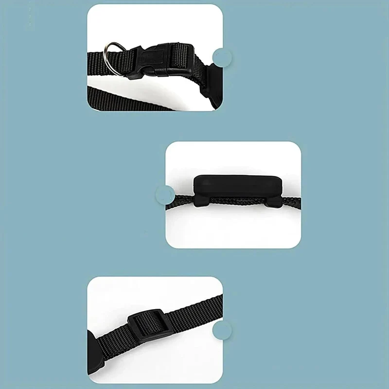 Collier GPS Ajustable pour Chats et Petits Chiens avec Suivi via Application Mobile