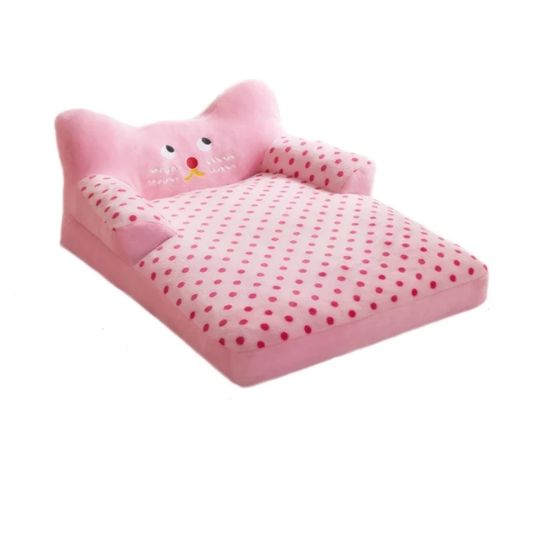 Canapé de repos pour petit chien avec base antidérapante