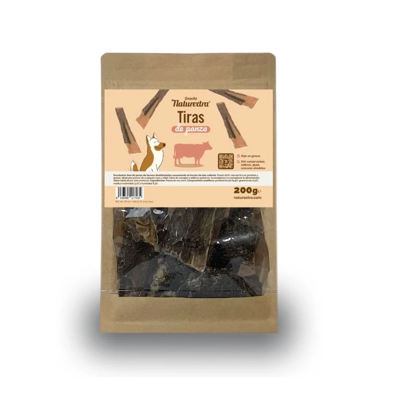NATUREXTRA TIRAS DE PANZA PERROS 200 G