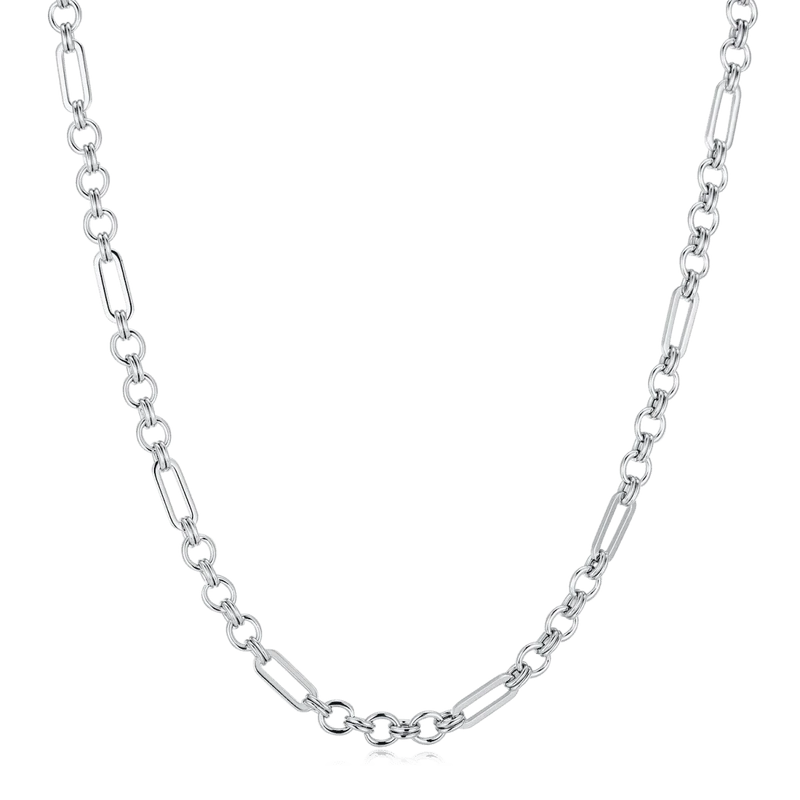 Collar Eslabón Anillado