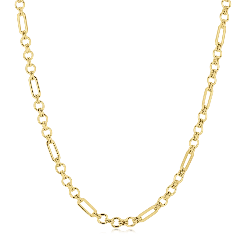Collar Eslabón Anillado