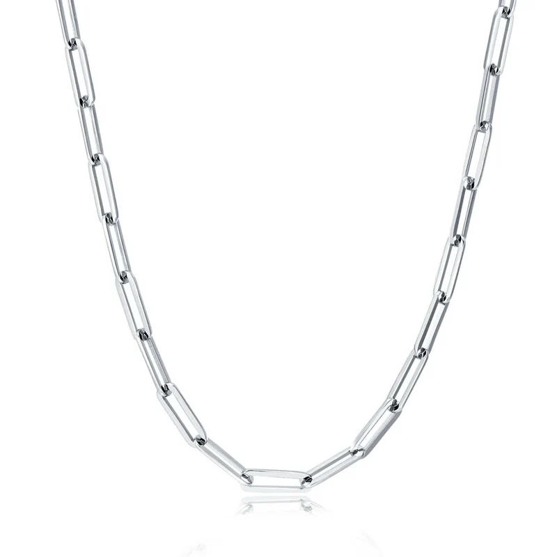 Collar Eslabón Rectangular