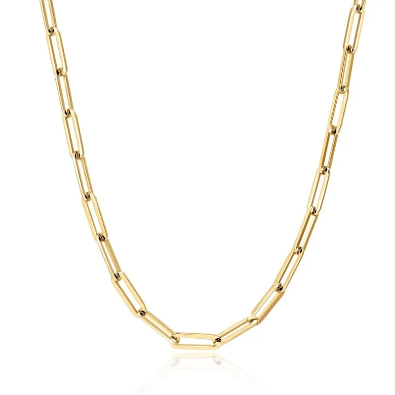 Collar Eslabón Rectangular