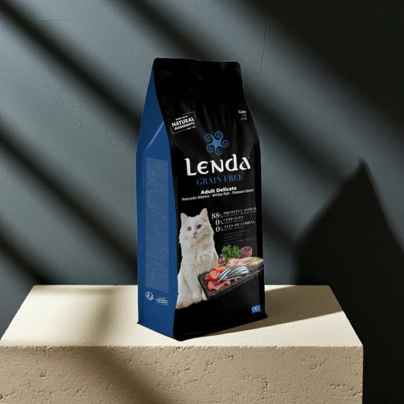 LENDA GRAIN FREE GATOS ADULTOS DELICATE PESCADO BLANCO 5 KG