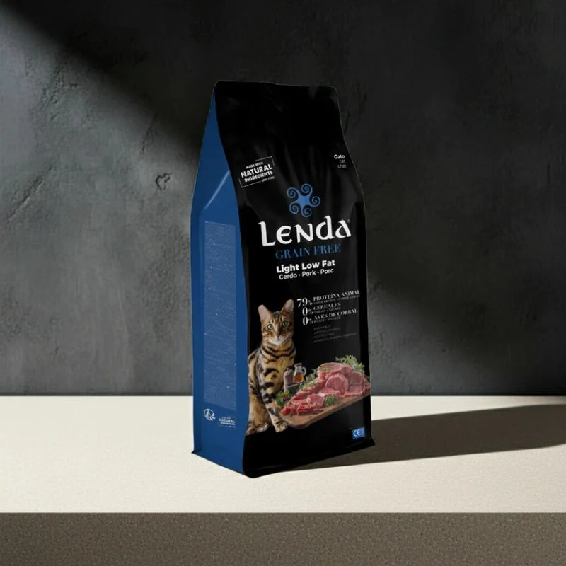 LENDA GRAIN FREE GATOS SENIOR LOW FAT CERDO Y CONEJO 5 KG
