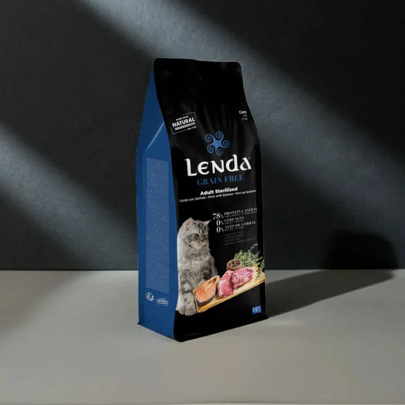LENDA GRAIN FREE GATOS ADULTOS ESTERILIZADOS CERDO Y SALMON 2 KG