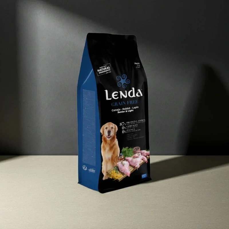 LENDA GRAIN FREE PERROS SENIOR LIGHT CONEJO Y PAVO 2 KG