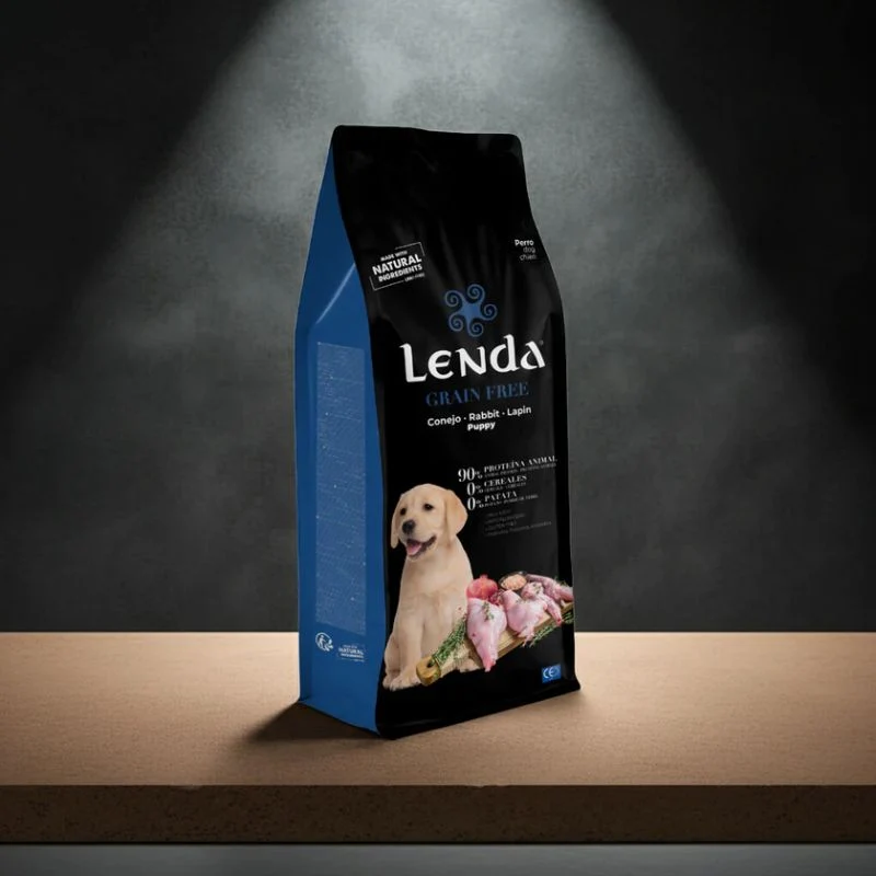 LENDA GRAIN FREE PERROS PUPPY CONEJO Y PAVO 2 KG