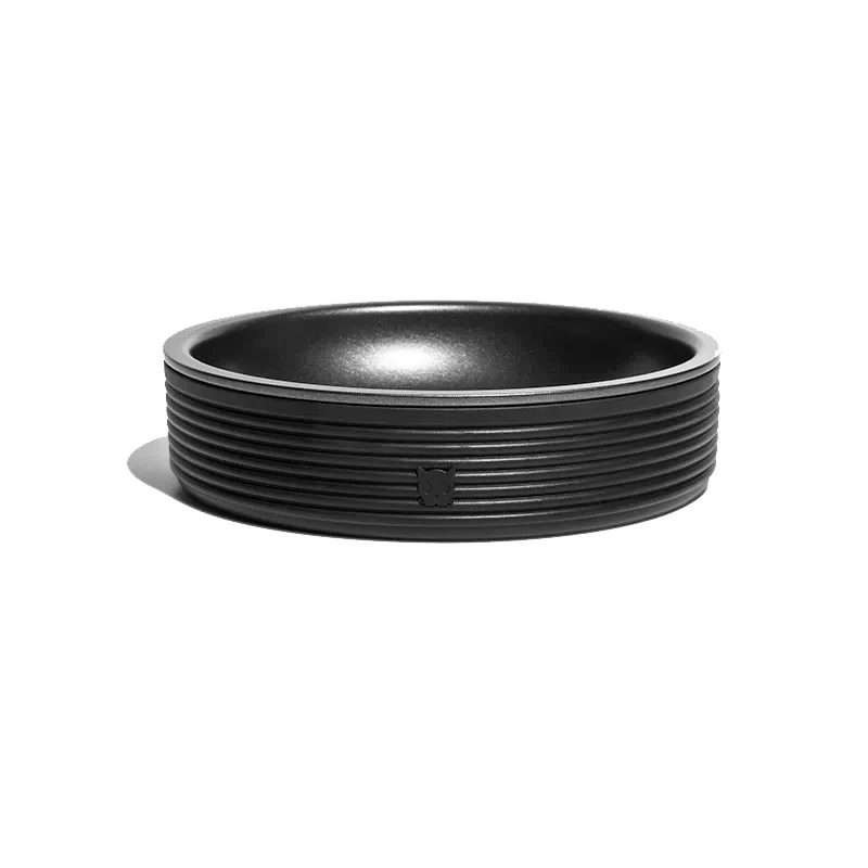 Zee.Cat Double Bowl Black