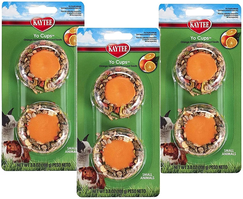 Kaytee - Taza de yogur con sabor a naranja