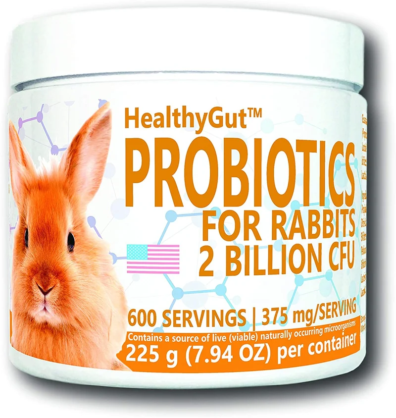 Probióticos HealthyGut para conejos