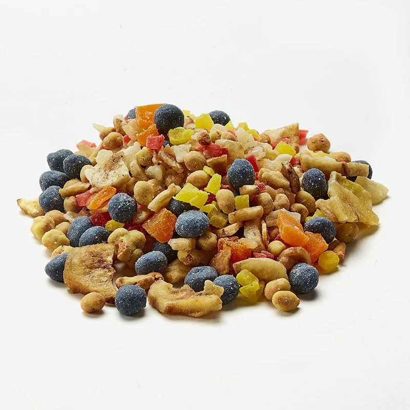 Kaytee Fiesta Yogurt Dipped Treats Tropical Fruit And Yogurt Mix para animales pequeños, bolsa de 3.5 oz