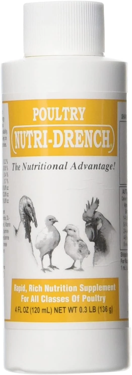 Nutri-Drench, solución para aves de corral, 4 onzas fluidas