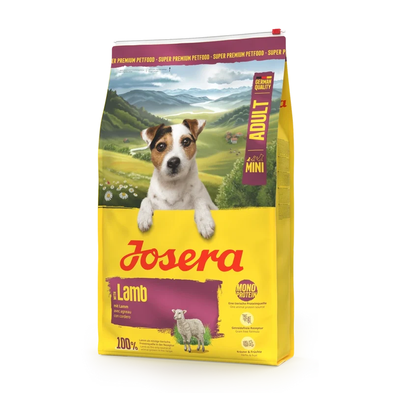Josera Mini Cordero Pienso Sin Cereales para Perros