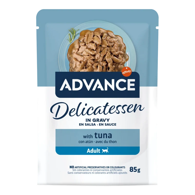 Advance Delicatessen en Salsa con Atún para Gatos