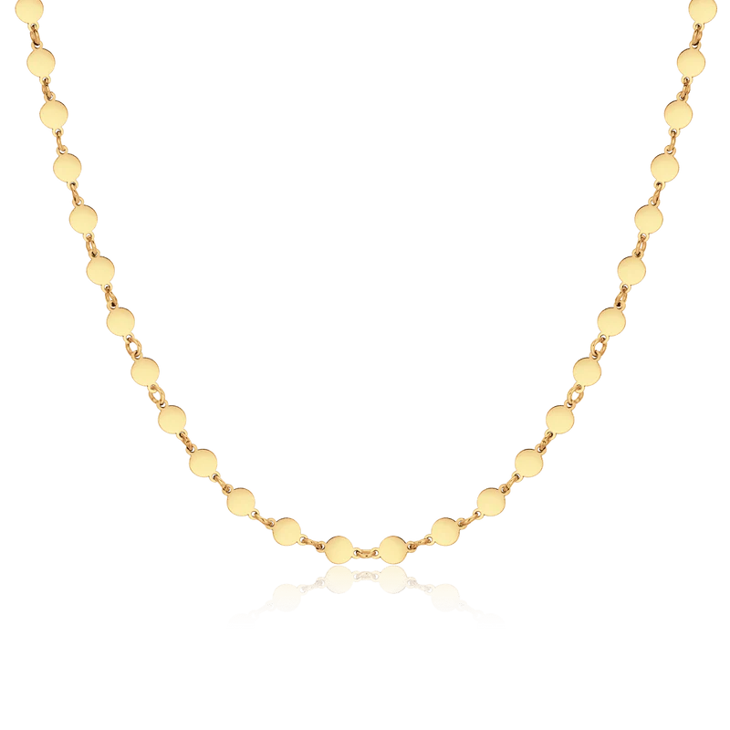 Collar Círculos Planos