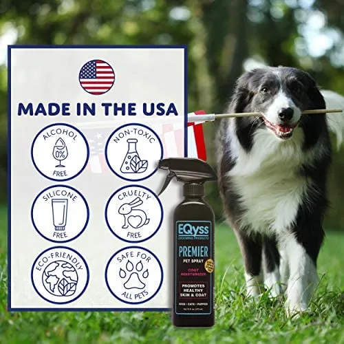 Eqyss Premier Spray para mascotas – perchero crema hidratante