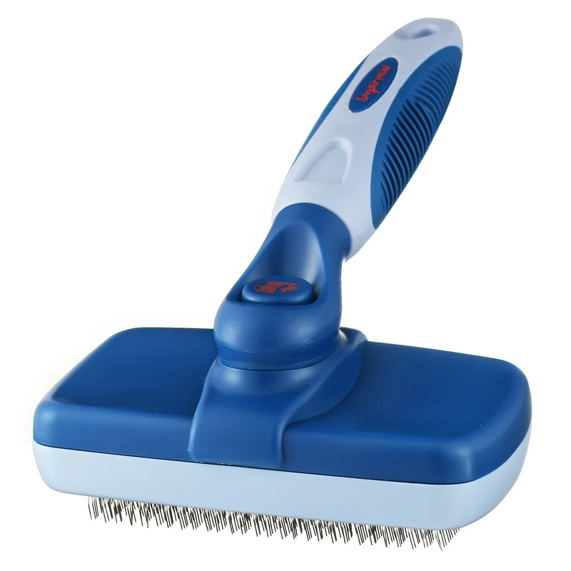 sugarpaw mascota cepillo para polvo de aseo para perros, gatos y cachorro pelo – -Mejor – impermeable Auto Limpieza Cepillos – profesional de deshedding herramienta pin cepillo para polvo de alambre para un aspecto limpio, sano y chamarra de hermosa