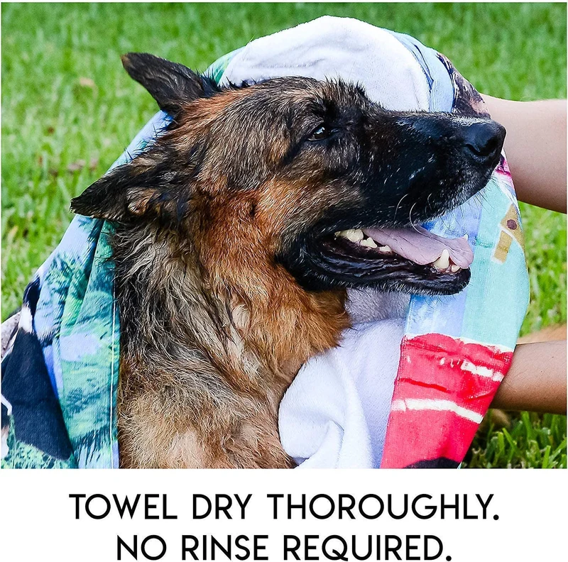 Toallitas para mascotas ScrubbyPet sin enjuague: usa el baño para mascotas, el aseo para mascotas y el lavado de mascotas, fácil de usar, solo para limpiar, secar. Excelente piel sensible. Las toallitas ideales para bañar a tu mascota, perro o gato.