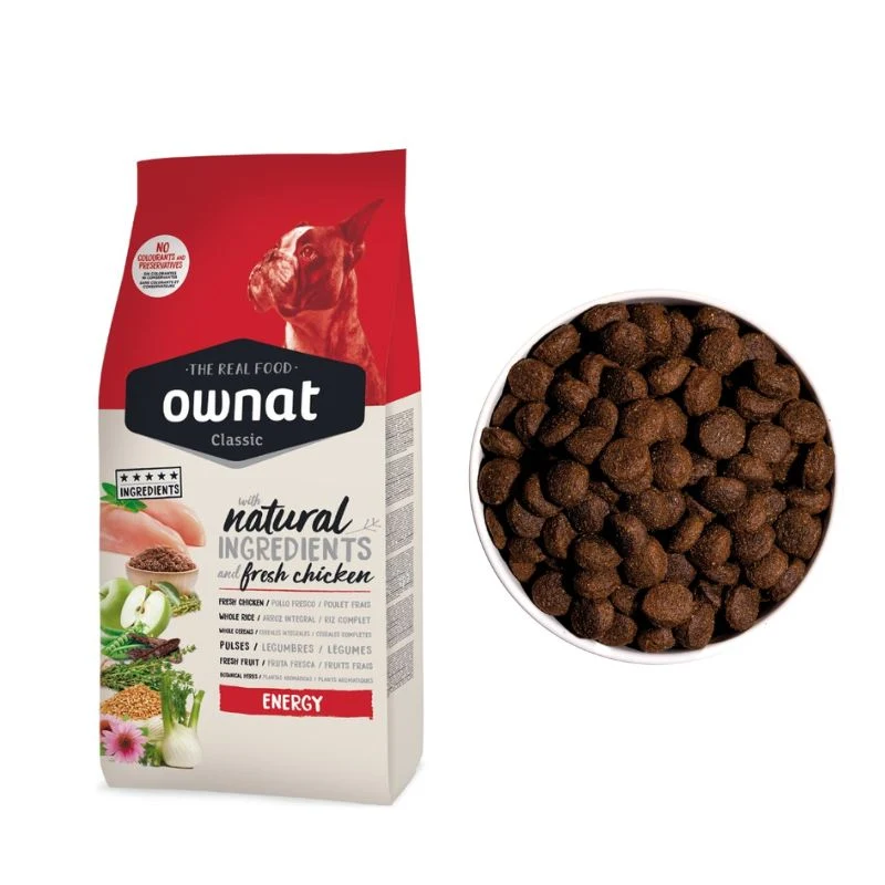 OWNAT CLASSIC PERRO ENERGY 20 KG