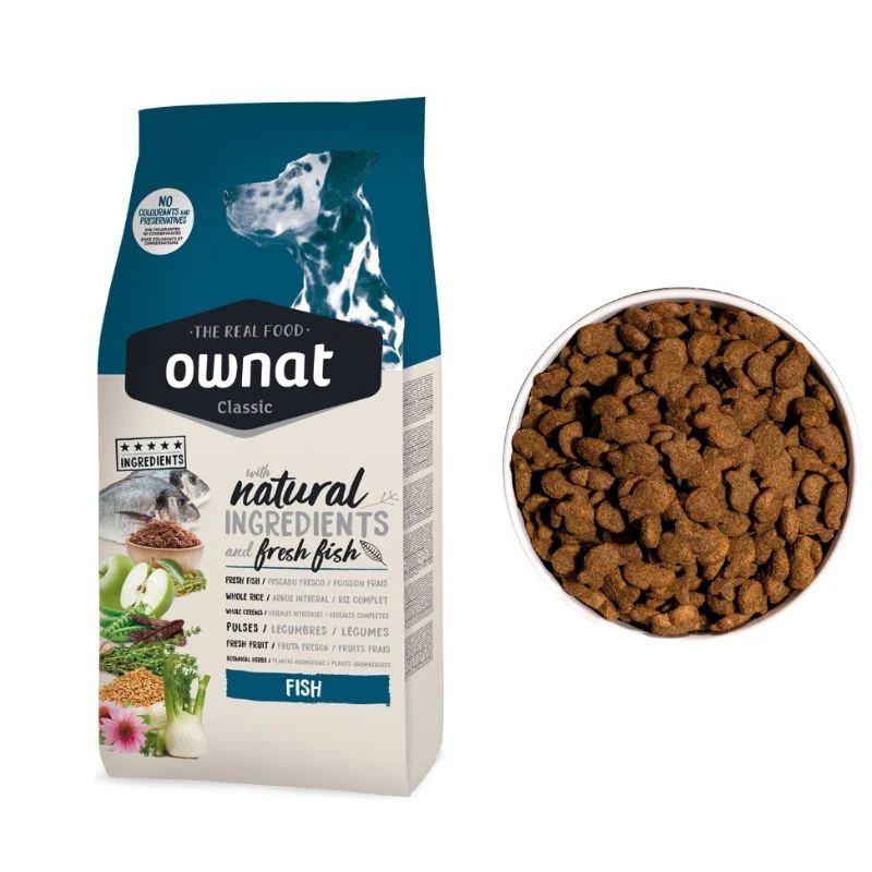 OWNAT CLASSIC PERRO PESCADO 12 KG