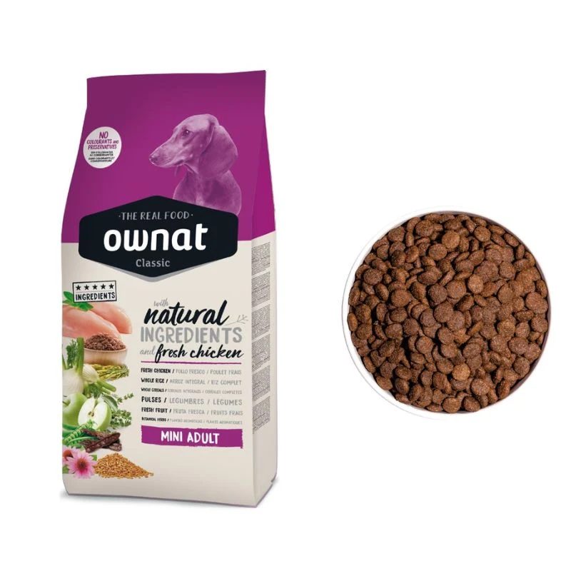OWNAT CLASSIC PERRO MINI ADULTO 8 KG