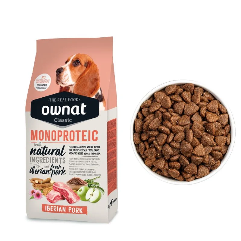 OWNAT CLASSIC PERRO MONOPROTEICO CERDO IBERICO 12 KG