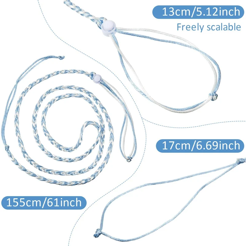Frienda 4 Pieces Adjustable Hamster Leash Small Animal Harness Rope Harness Towing Rope for Walking Pet Hamster Squirrel, 4 Colors