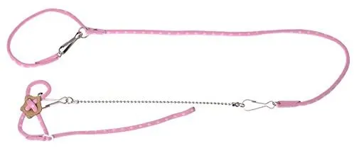 bbeart hámster Arnés, ajustable Arnés Chaleco Leash hámster correas en el pecho con una pequeña Bell Rat Mouse Ardilla Azúcar planeador Small Animal