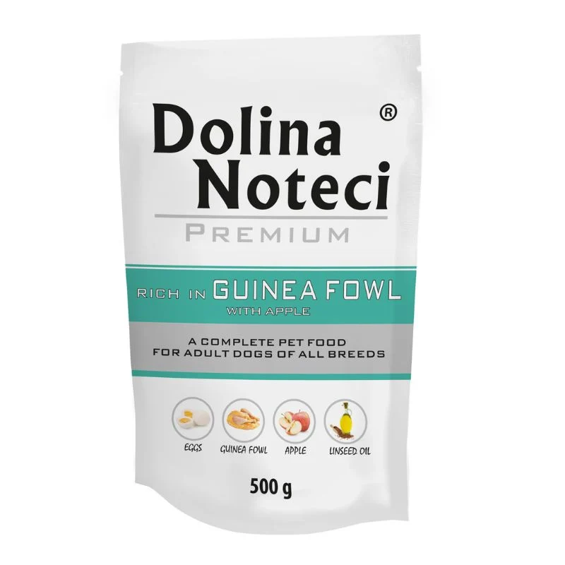 COMIDA HUMEDA PERROS DOLINA NOTECI PREMIUM PINTADA CON MANZANA 12 X 500 G