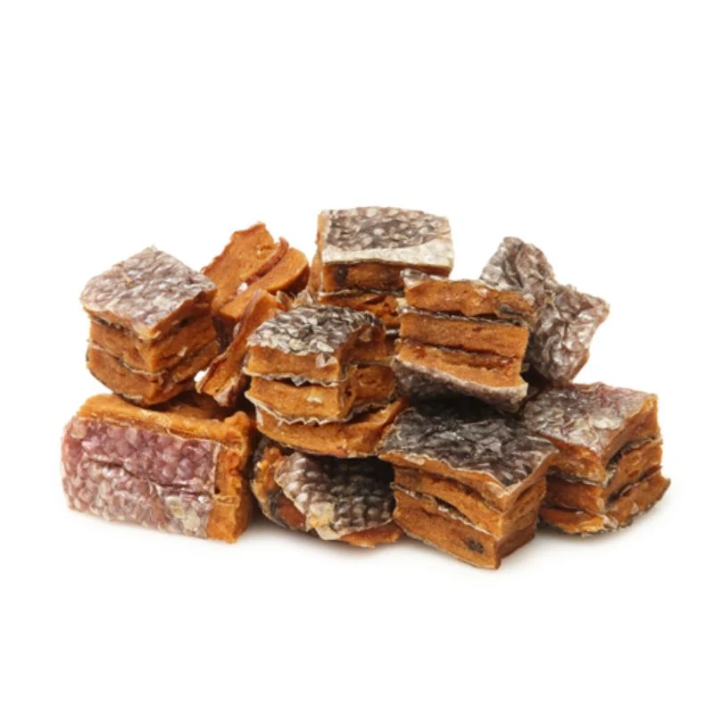 SNACK NATURAL DADITOS DE SALMON PERROS FRIGERA 7 X 100 G