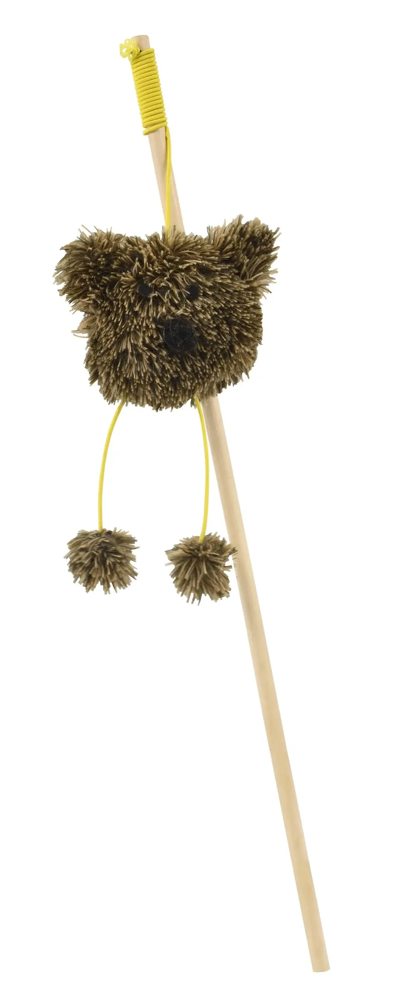 Juguete Gato Vara con Peluche Osito 45 cm