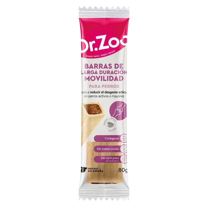 Dr. Zoo Barra de Colágeno para Articulaciones Snack para Perros