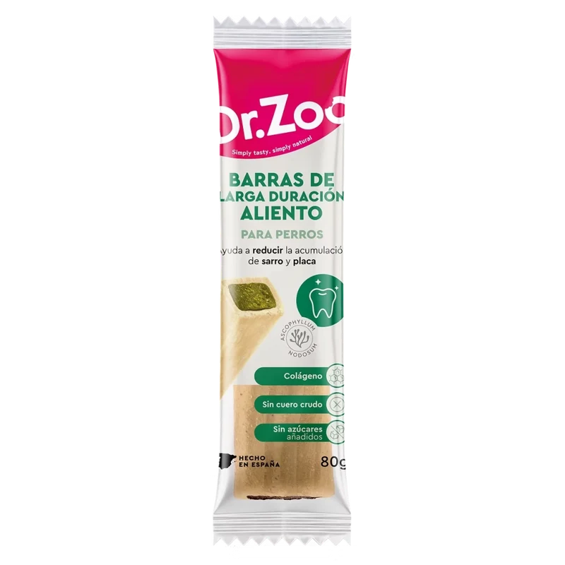 Dr. Zoo Barra de Colágeno para Aliento Snack para Perros