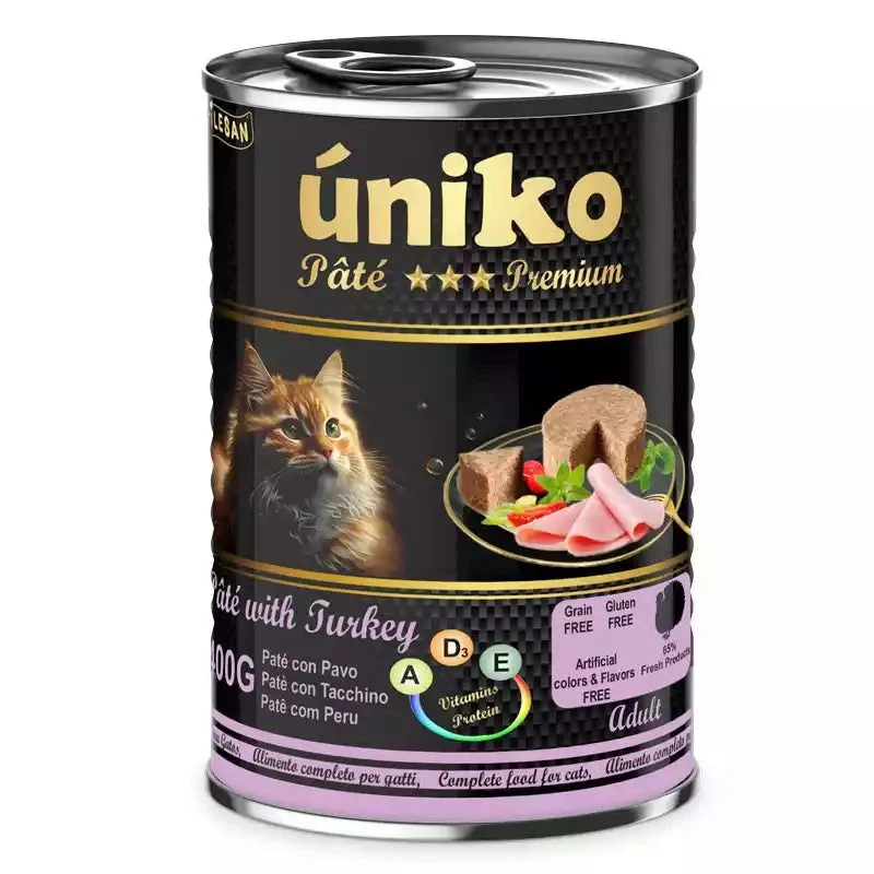 Uniko Comida Húmeda Paté para Gatos 400 g