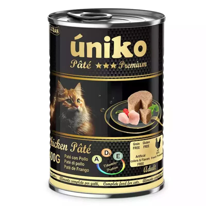 Uniko Comida Húmeda Paté para Gatos 400 g