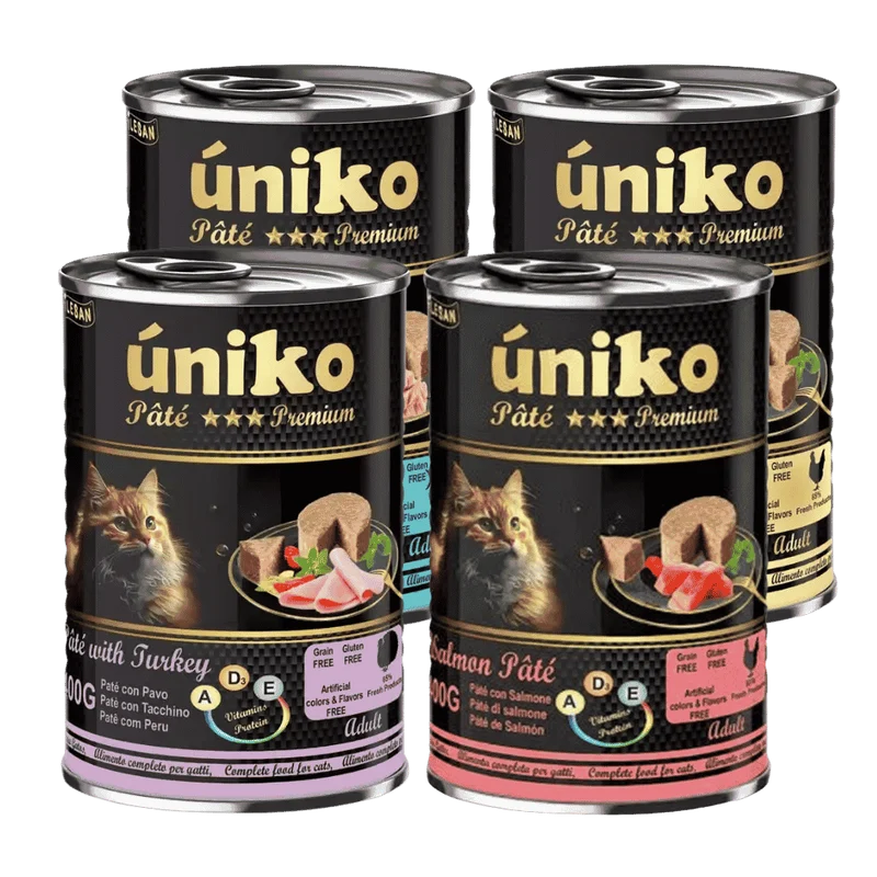 Uniko Comida Húmeda Paté para Gatos 400 g