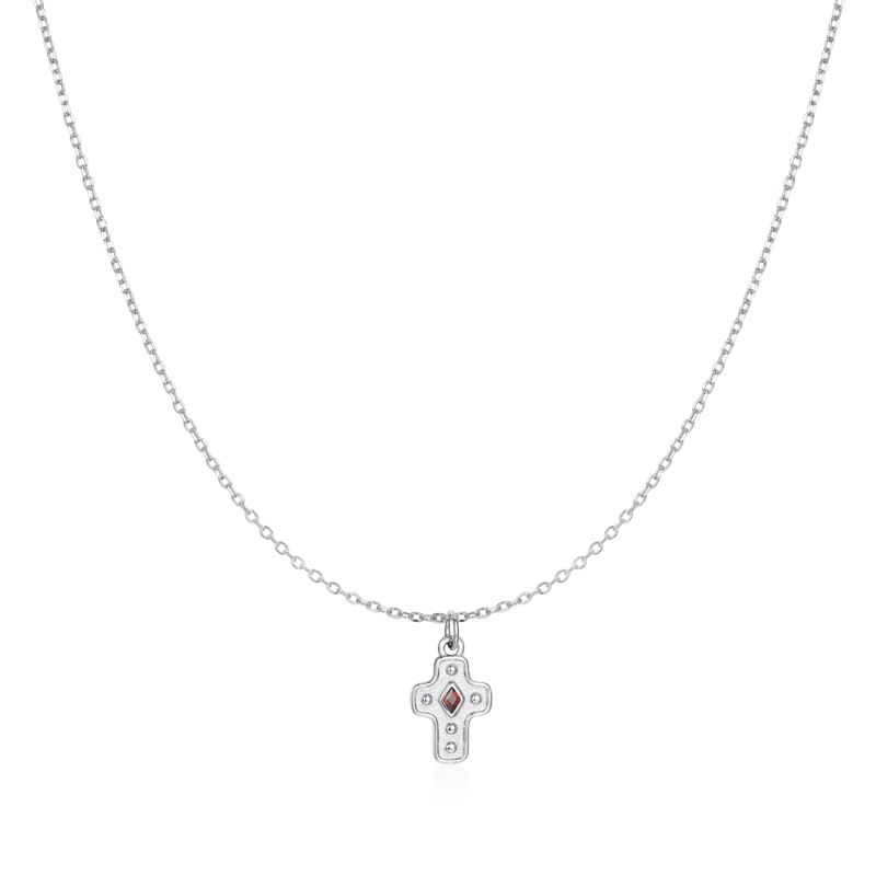 Collar Cruz Diamantada