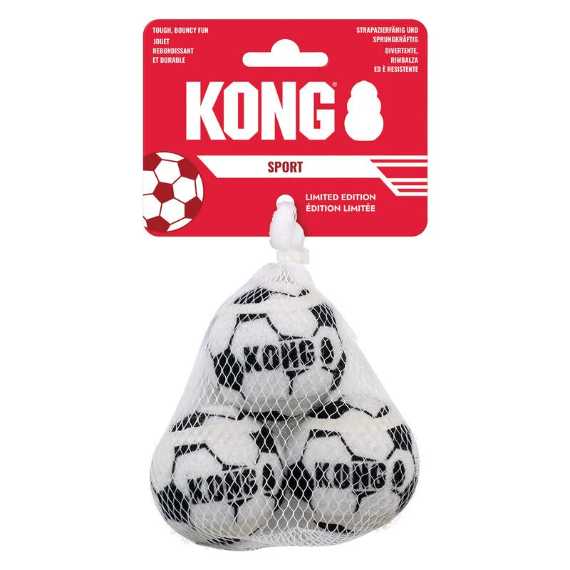 KONG Sport Pelotas de Fútbol para Perros | Especial Mundial 2026