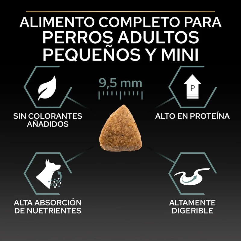 Pro Plan Small & Mini Adult Digest Grain Free Pavo Pienso para Perros