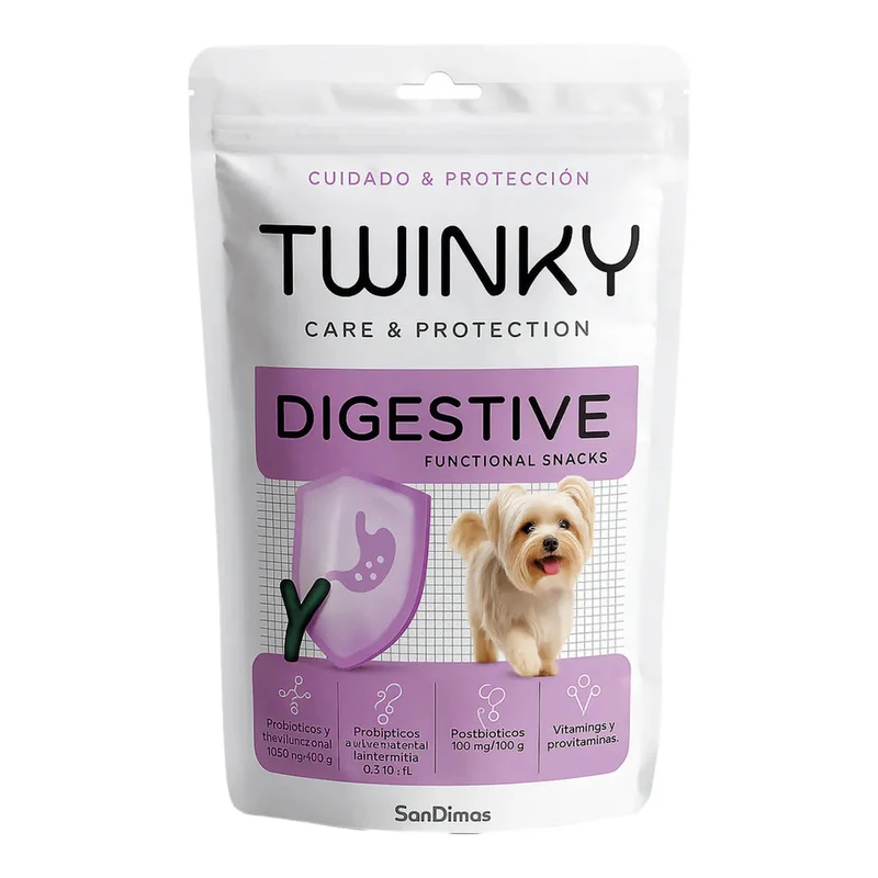 Twinky Snack Funcional Digestive 100 g para Perros