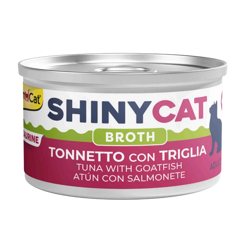 Gimcat Shinycat Caldo para Gatos 70 g en Lata