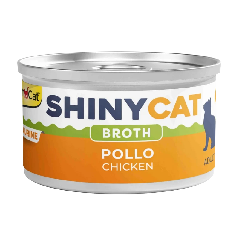 Gimcat Shinycat Caldo para Gatos 70 g en Lata