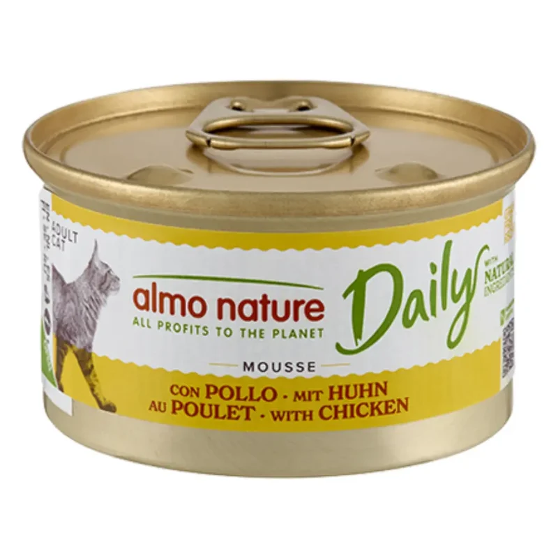 Almo Nature Daily Cat Menú Comida Húmeda para Gatos en Lata 85 g