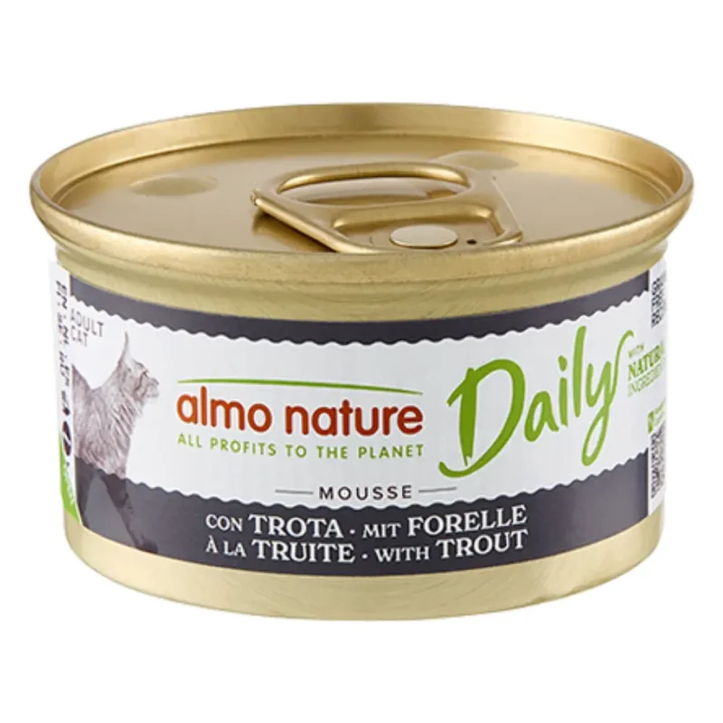 Almo Nature Daily Cat Menú Comida Húmeda para Gatos en Lata 85 g
