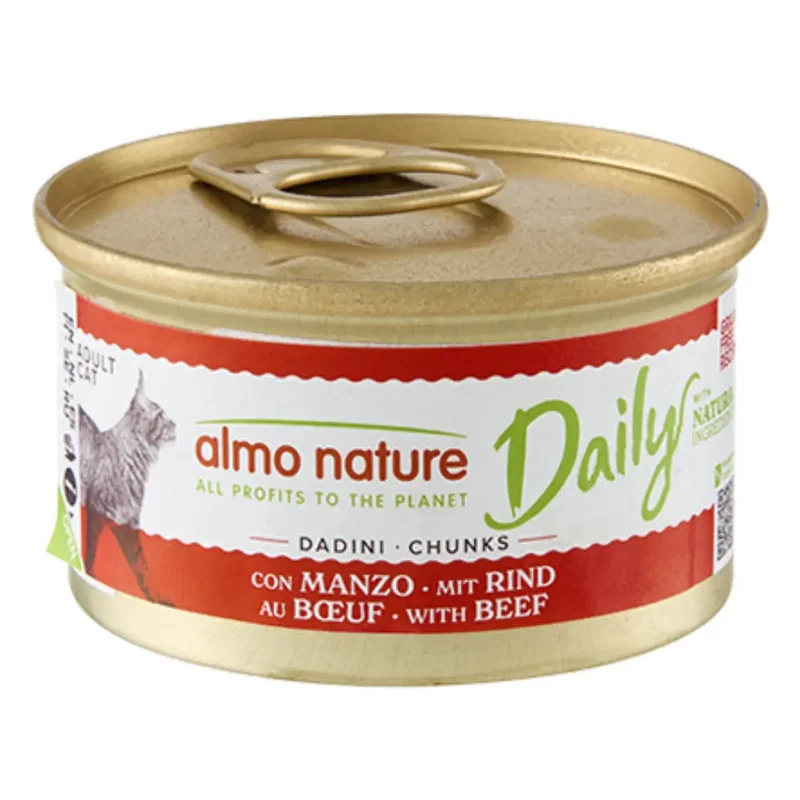 Almo Nature Daily Cat Menú Comida Húmeda para Gatos en Lata 85 g