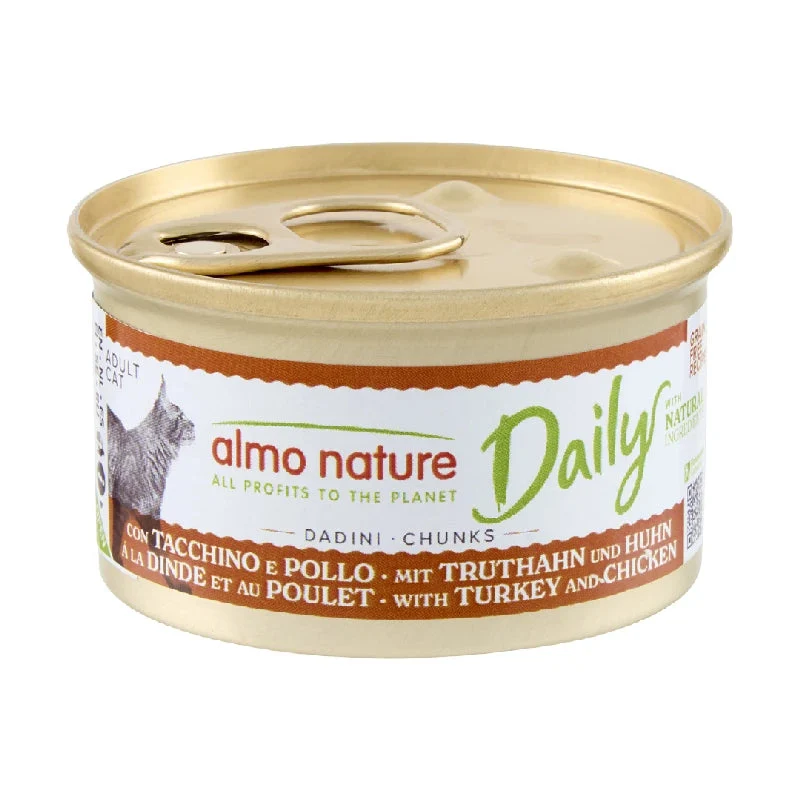 Almo Nature Daily Cat Menú Comida Húmeda para Gatos en Lata 85 g