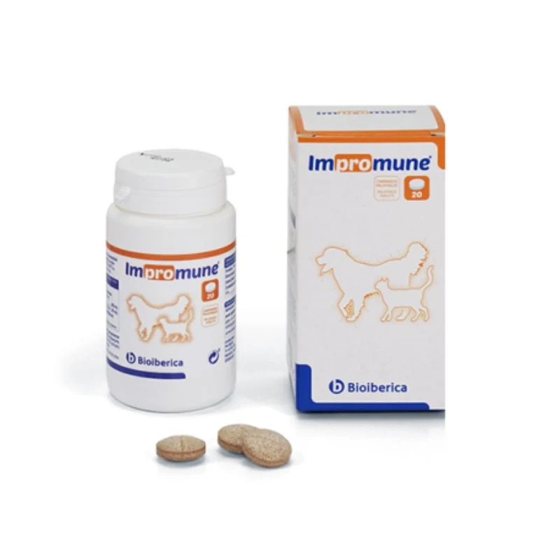 IMPROMUNE PARA PERROS Y GATOS 20 COMPRIMIDOS PALATABLES